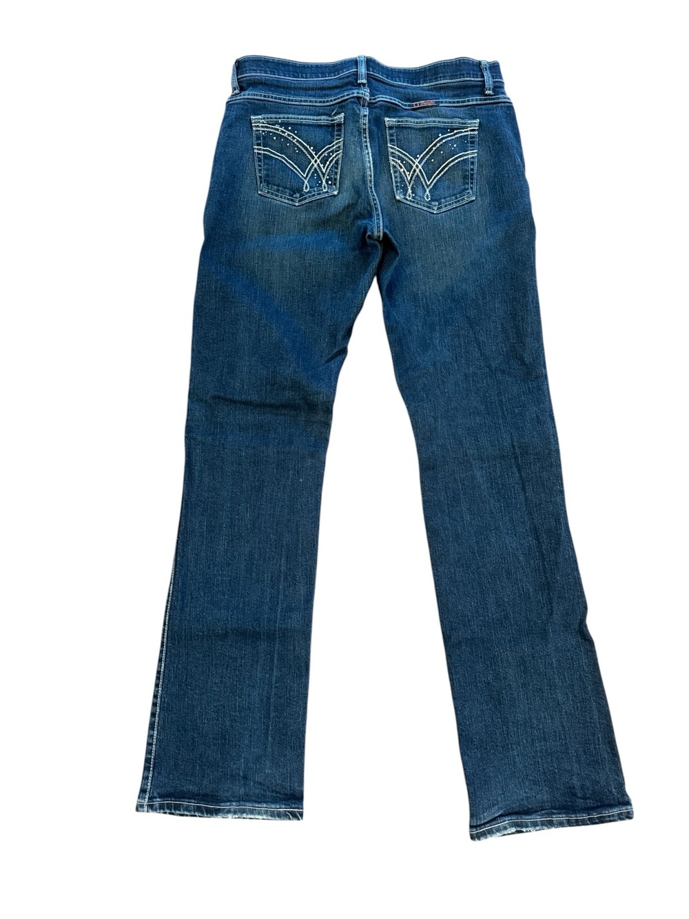 Wrangler Jeans Q-Baby Dark Wash BQ31 Womens 11/12 X 36 Vintage Y2K
